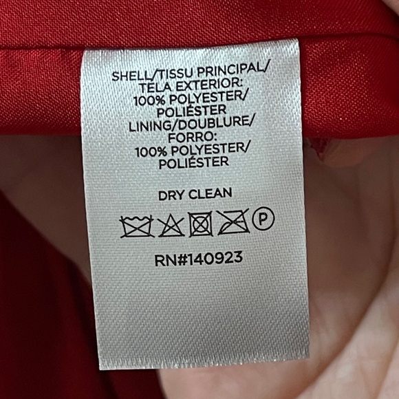 LOFT Petites Red Bouclé Zip Coat (MP / Medium Petite) NWT - Picture 7 of 7